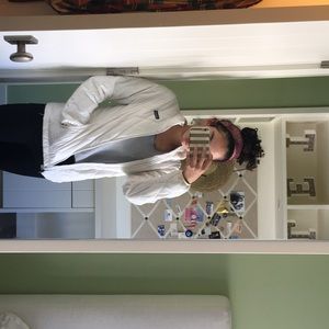 White Patagonia Down Jacket